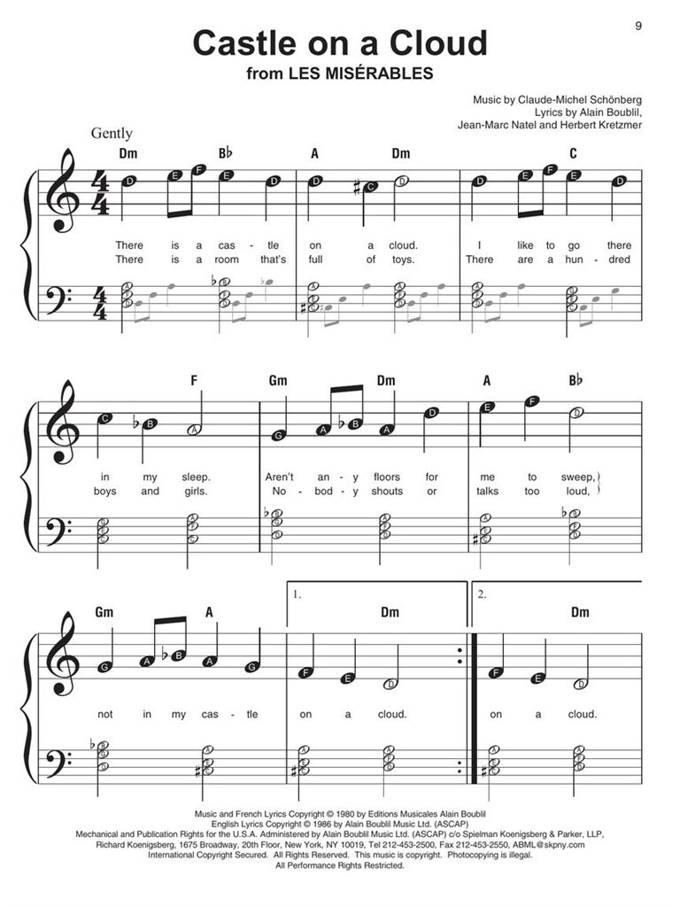 Songs for Kids - Instant Piano Songs - jednoduché noty pro začátečníky hry na klavír