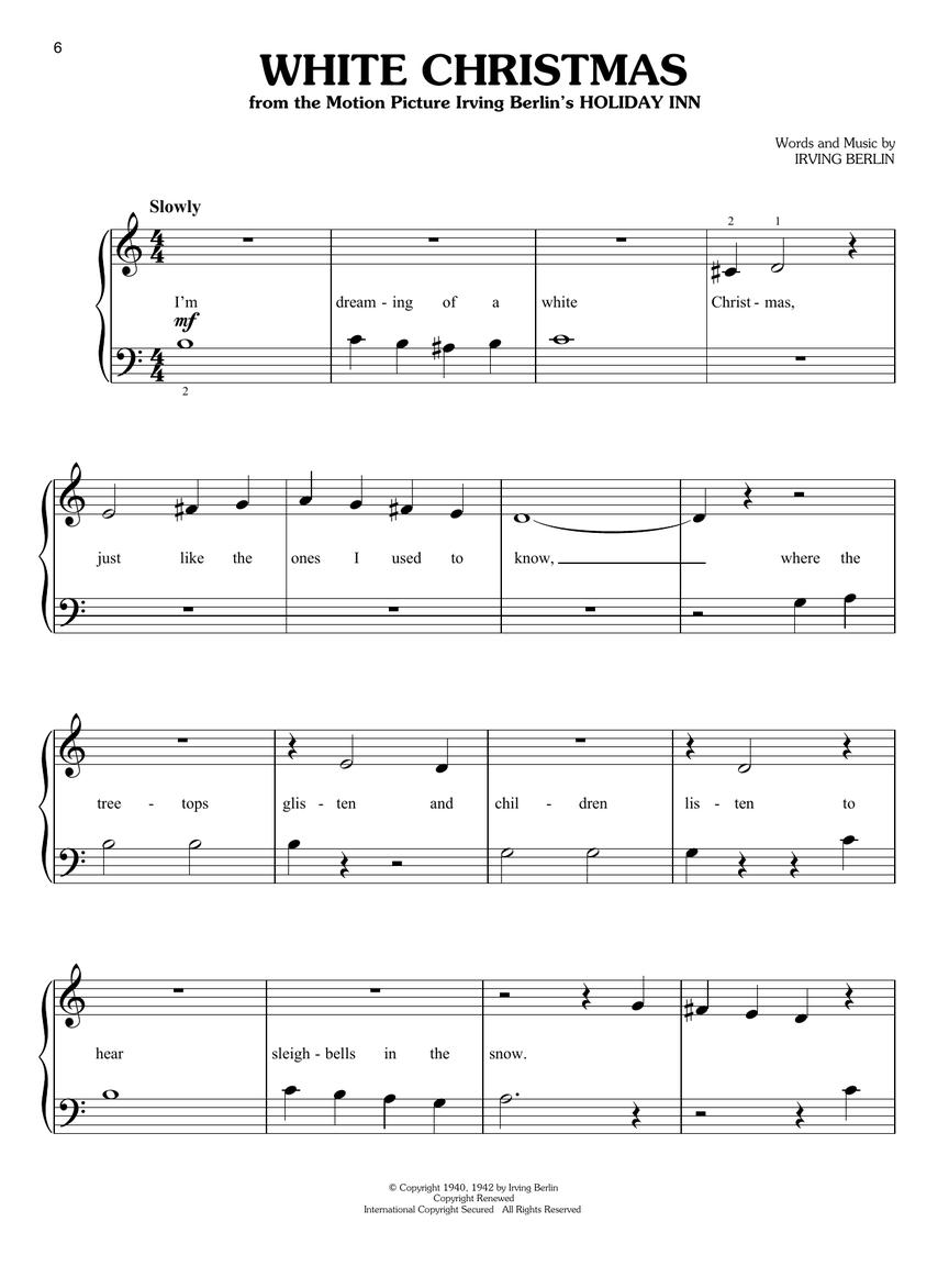 Sequential Christmas Piano Songs - 26 vánočních melodií pro klavír