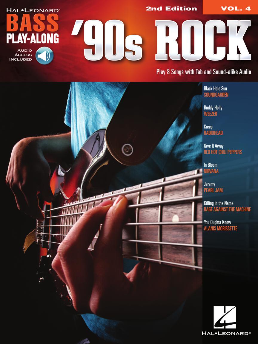 '90s Rock - Bass Play-Along Volume 4