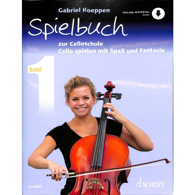 Celloschule Band 1 - sóla, dueta a tria k prvnímu dílu učebnice