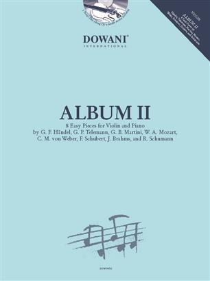 Album II - 8 jednoduchých skladeb pro housle a klavír