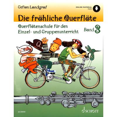 Die fröhliche Querflöte Band 3 - Škola hry na příčnou flétnu pro individuální a skupinové lekce