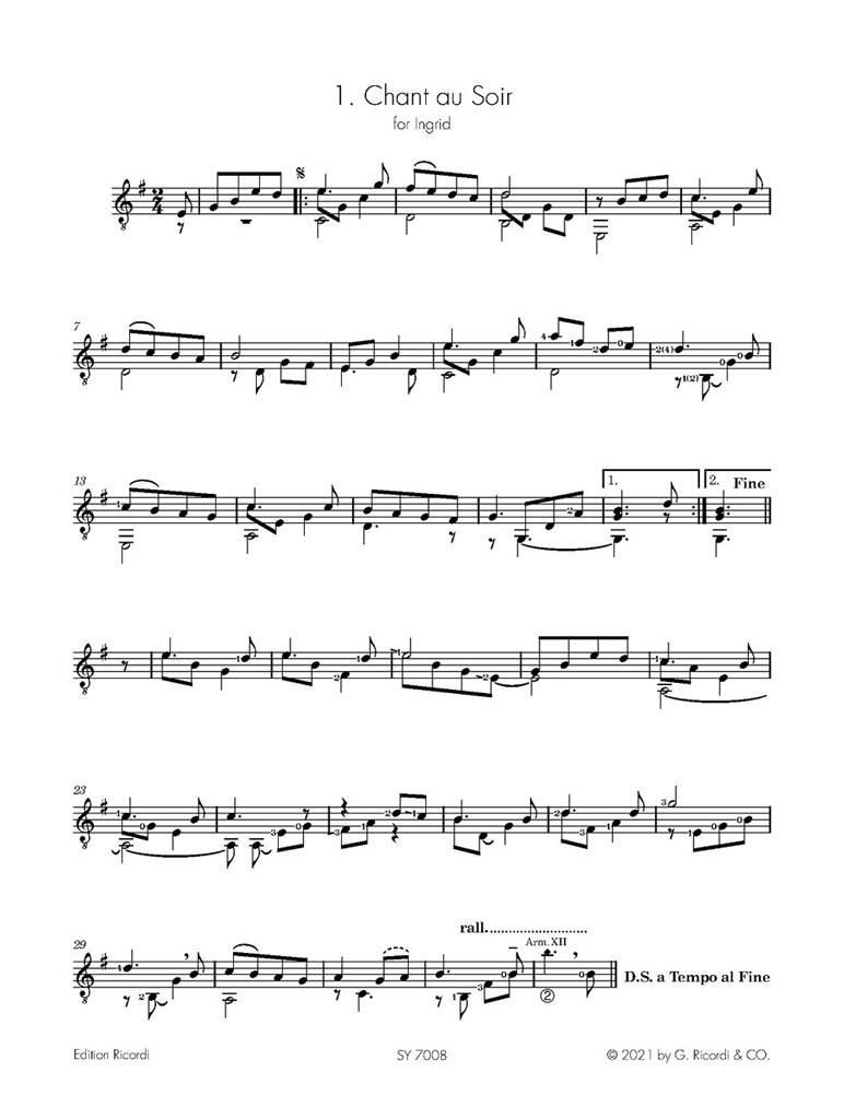 Songs from the Heart - 10 kusů pro sólovou kytaru