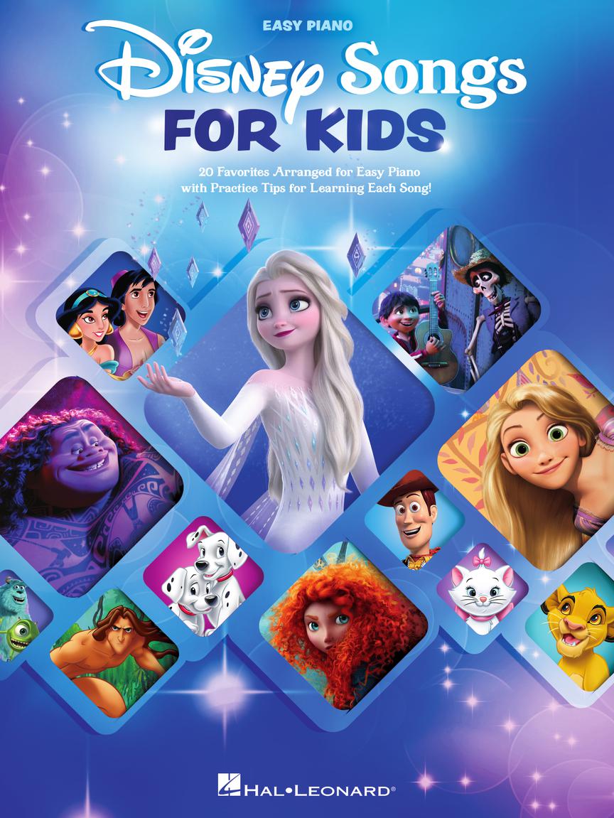 Disney Songs for Kids v jednoduché úpravě pro klavír