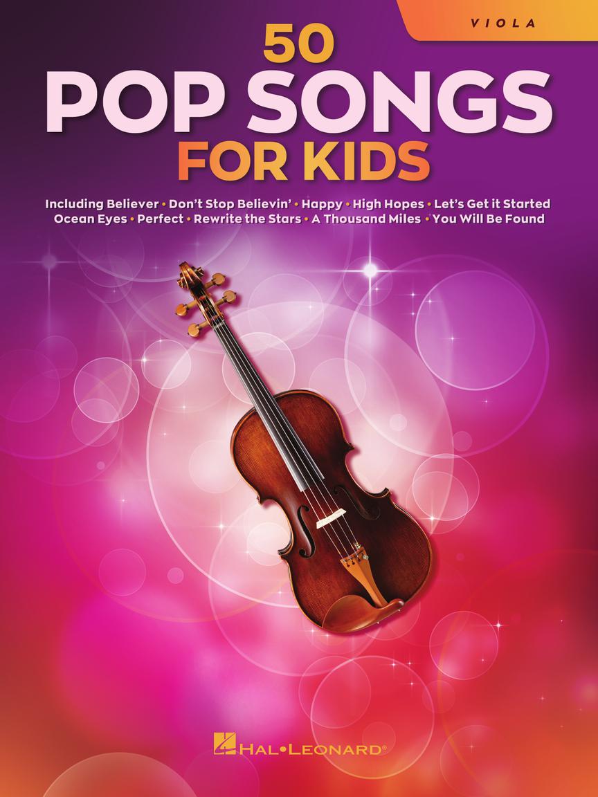 50 Pop Songs for Kids pro violu