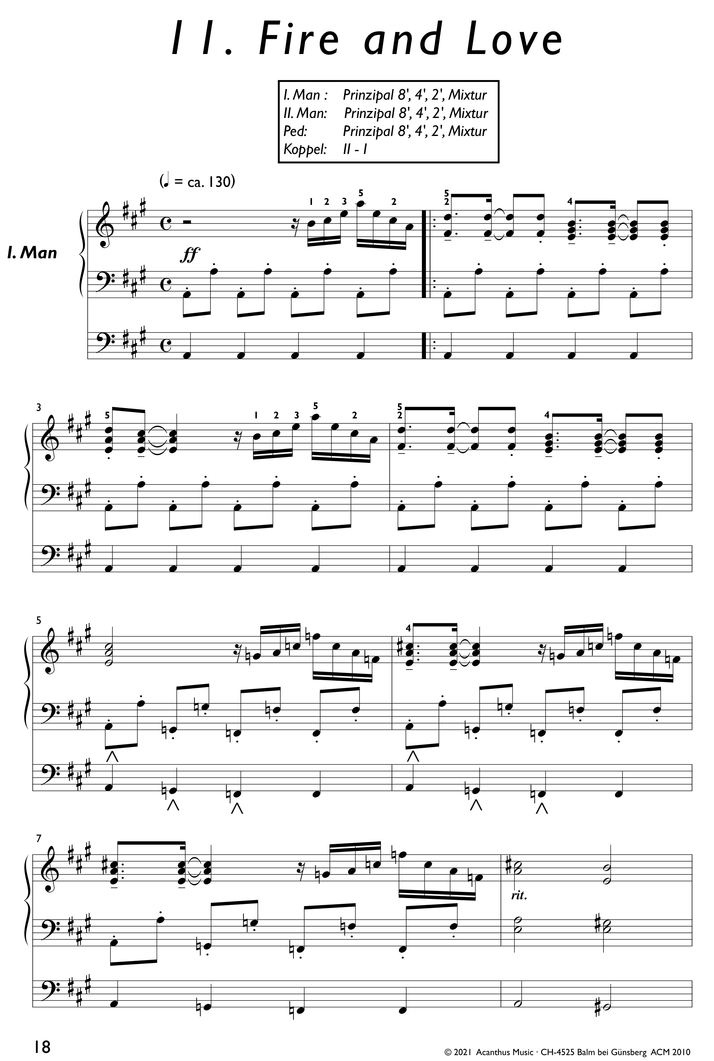 Pop Organ Vol. 1 - 11 skladeb pro varhany