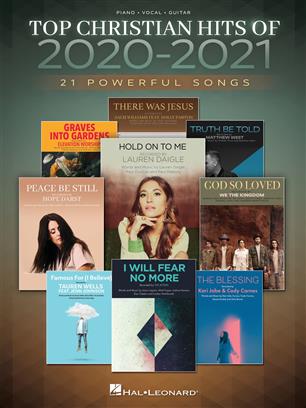 Top Christian Hits of 2020-2021 noty pro klavír, zpěv a akordy pro kytaru