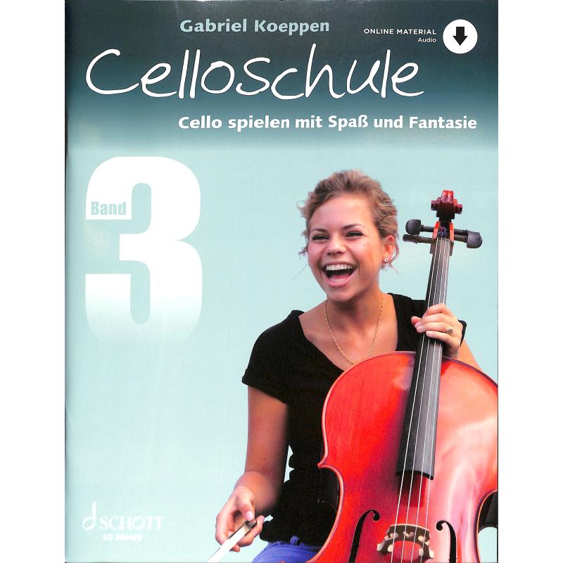 Celloschule Band 3 - škola hry na violoncello od Gabriel Koeppen