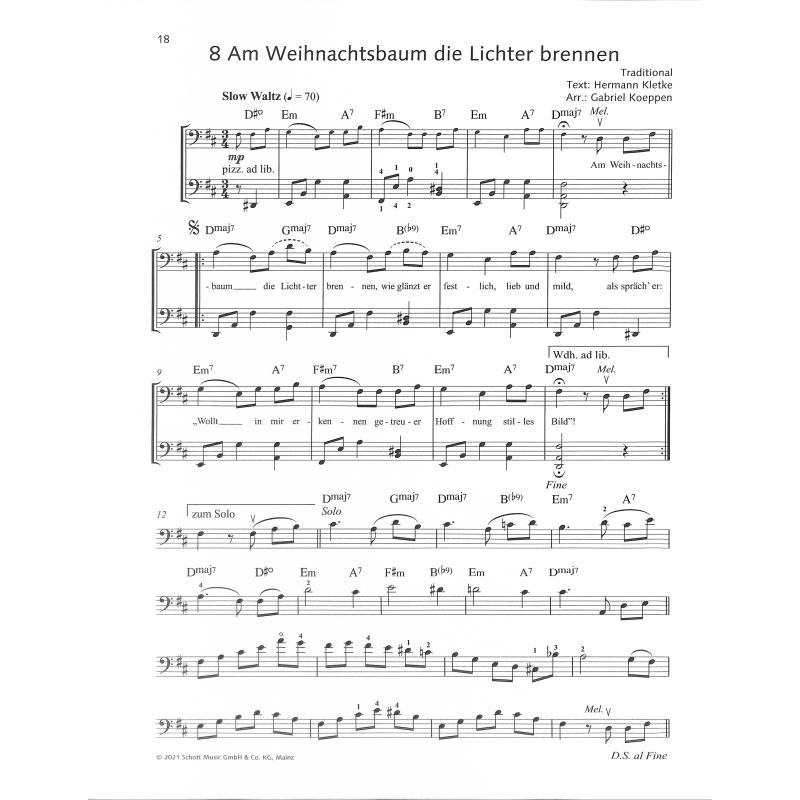Cello Christmas Book - 30 oblíbených vánočních koled v moderních úpravách  pro 1/2 violoncella