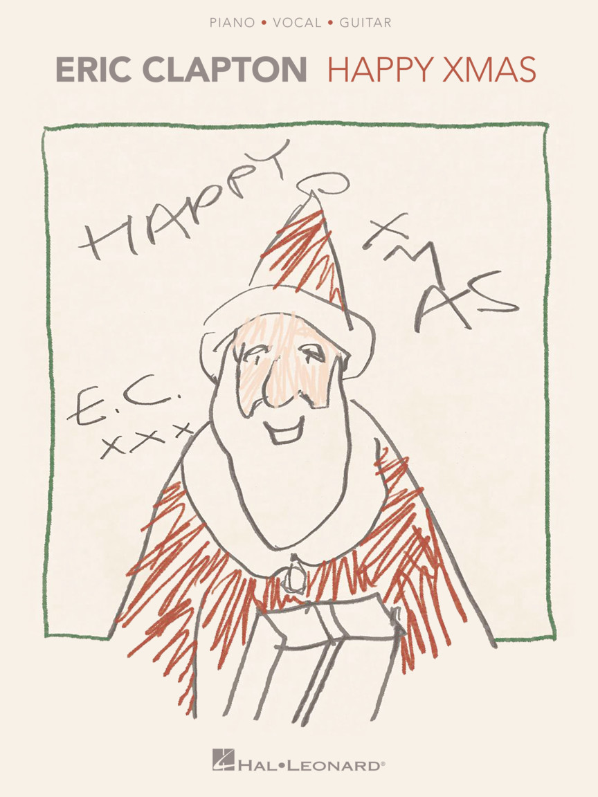 Eric Clapton - Happy Xmas vánoční melodie pro zpěv a klavír s akordy pro kytaru