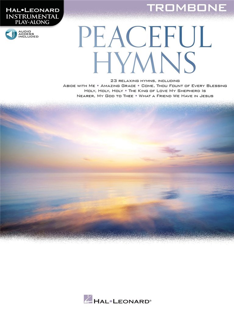 Peaceful Hymns noty pro trombon - Instrumental Play-Along