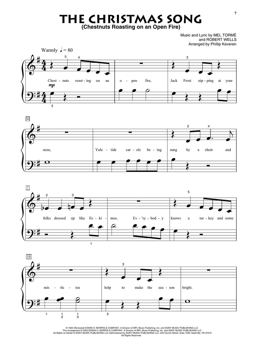 A Magical Christmas - 15 vánočních melodií pro úplné začátečníky na klavír