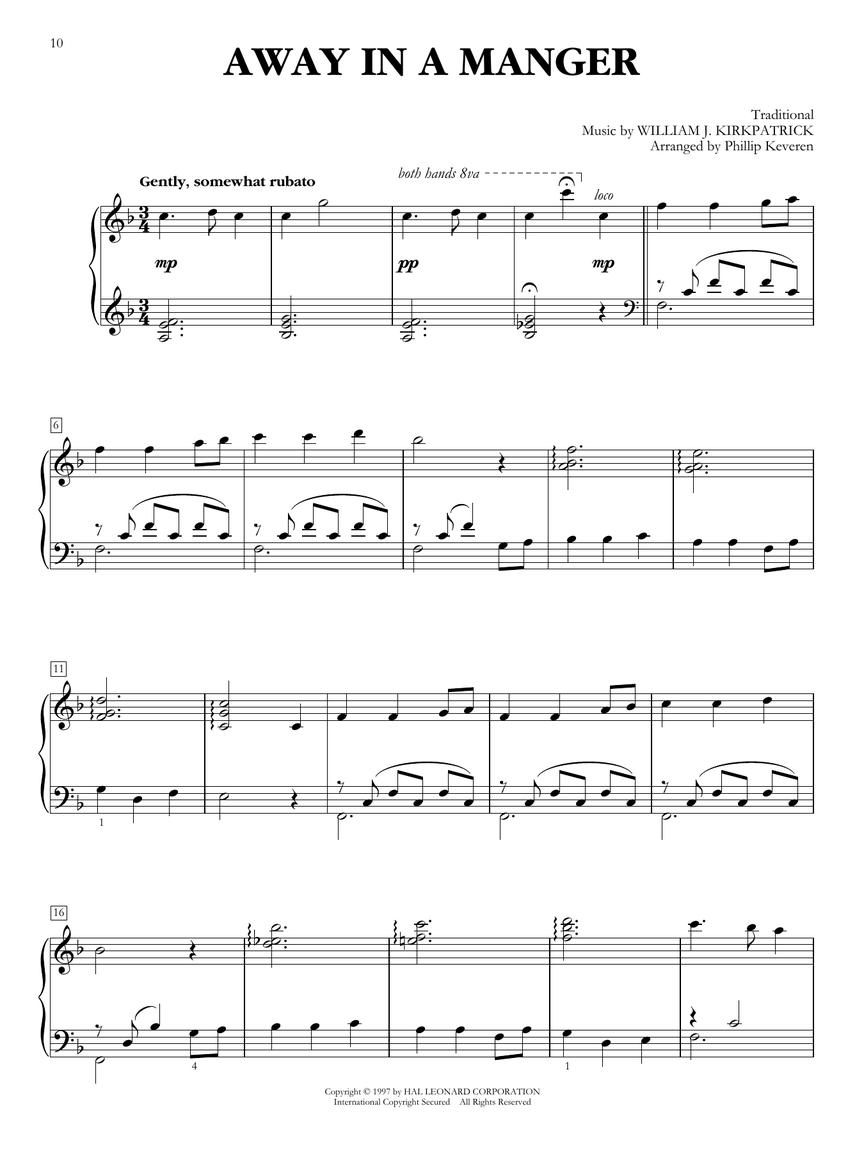 Christmas Reflections - The Phillip Keveren Series vánoční melodie pro klavír