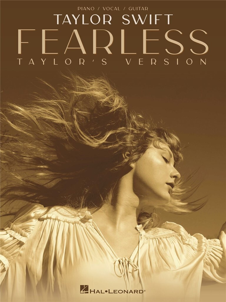 Taylor Swift - Fearless (Taylor's Version) - pro zpěv a klavír s akordy pro kytaru