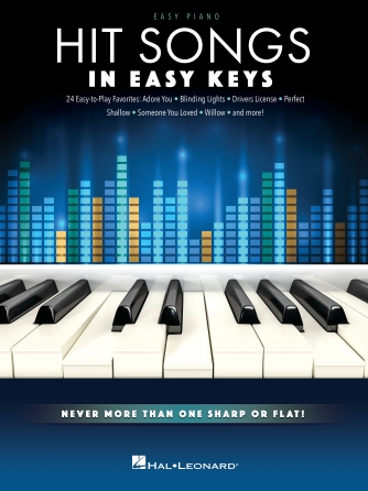 Hit Songs - In Easy Keys - jednoduché skladby pro klavír