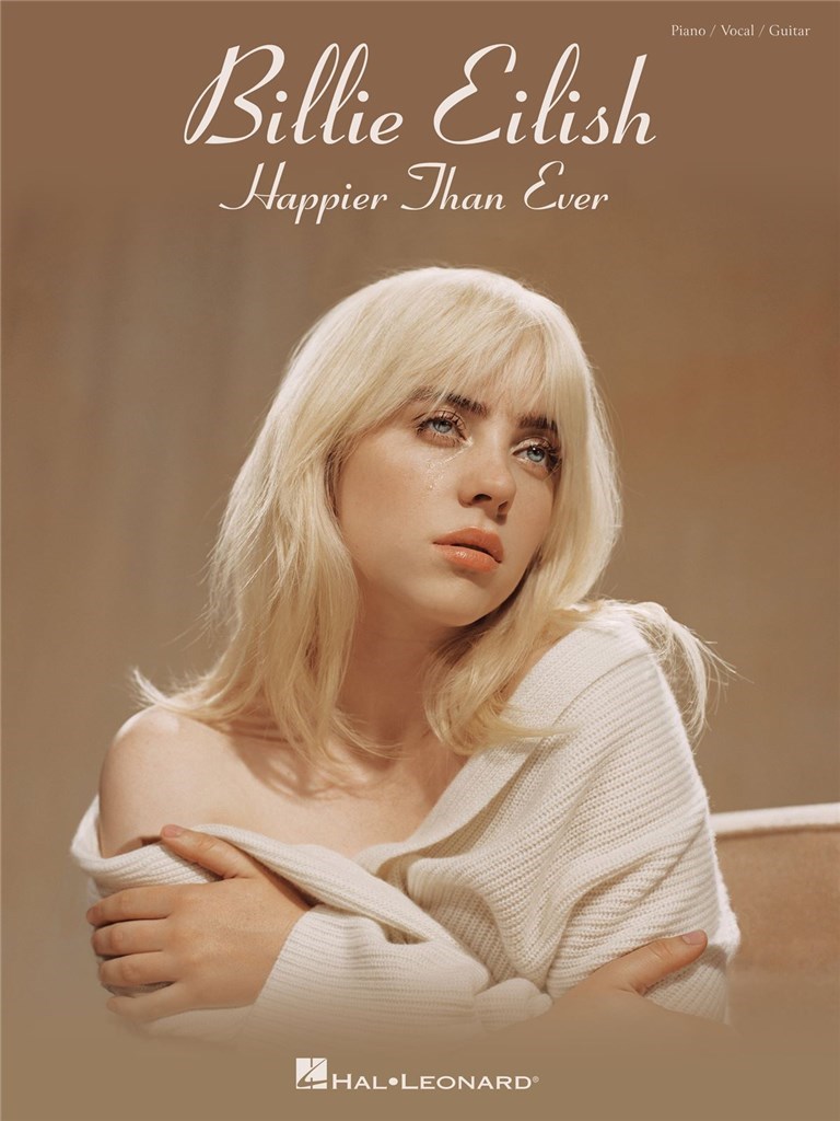 Billie Eilish - Happier Than Ever noty pro klavír, zpěv s akordy pro kytaru