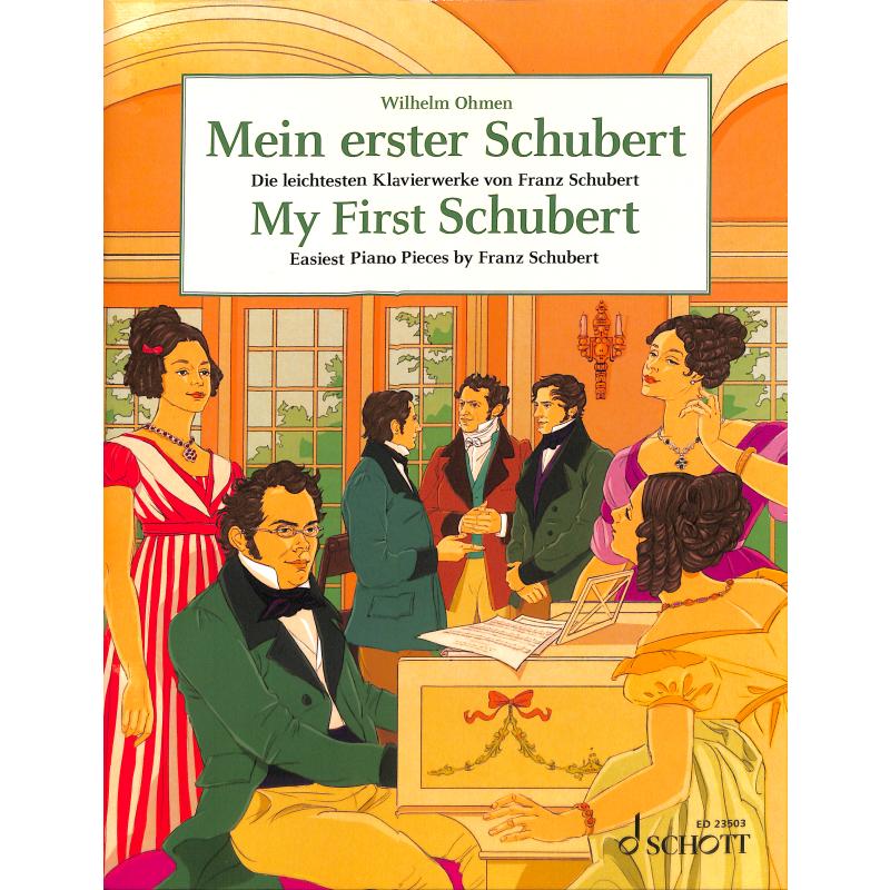 Mein erster Schubert - jednoduché skladby pro klavír od Franz Schubert