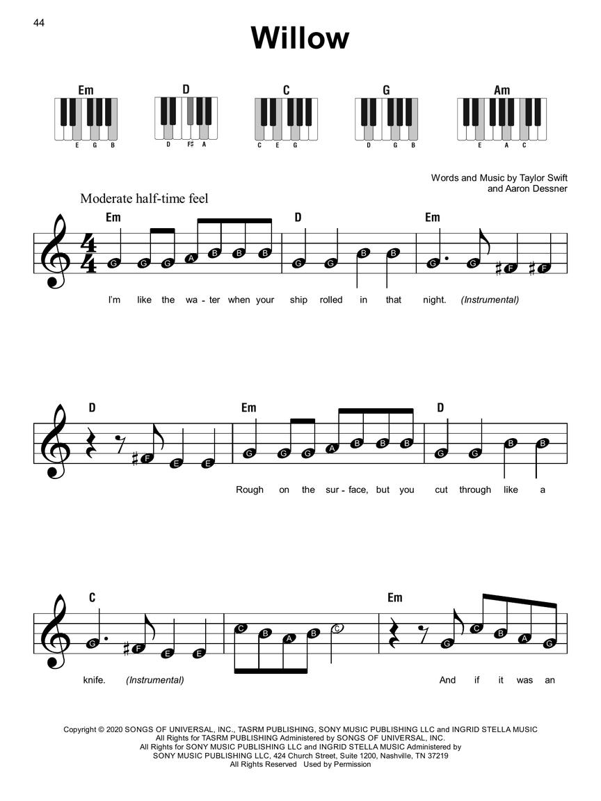 Chart Hits - Super Easy Piano