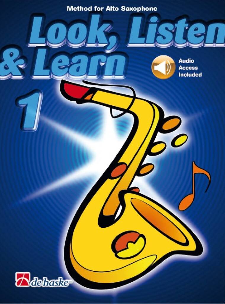 Look, Listen & Learn 1 Alto Saxophone - učebnice pro altový saxofon