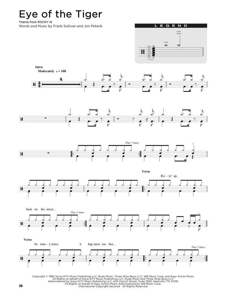Simple Songs - jednoduché písně pro bicí soupravu