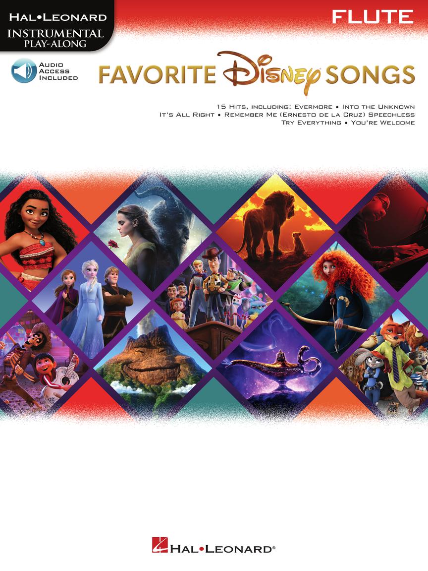 Favorite Disney Songs - písně z filmů Disney pro příčnou flétnu