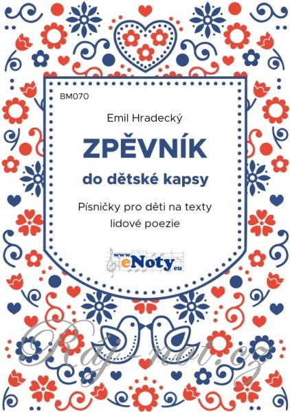 Zpěvník do dětské kapsy - Emil Hradecký + CD zpěv/akordy