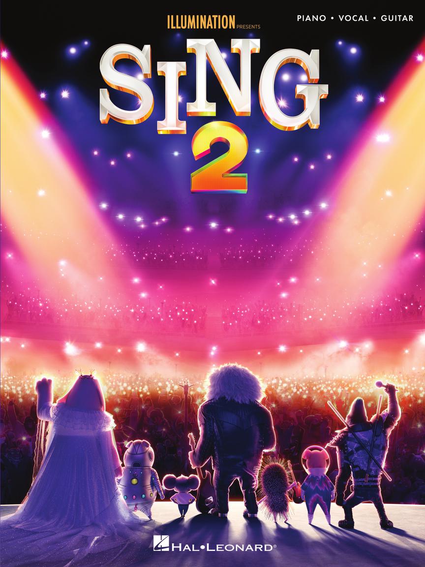 Sing 2 - písně z filmu Zpívej 2 pro zpěv, klavír s akordy pro ktaru