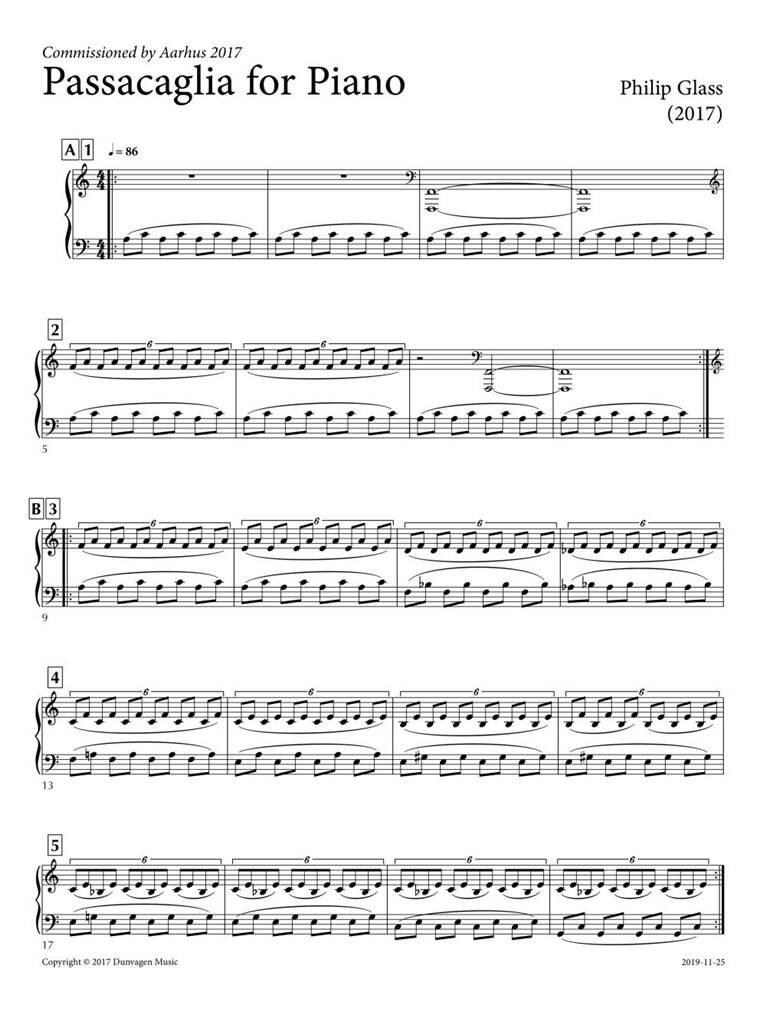 Passacaglia pro klavír