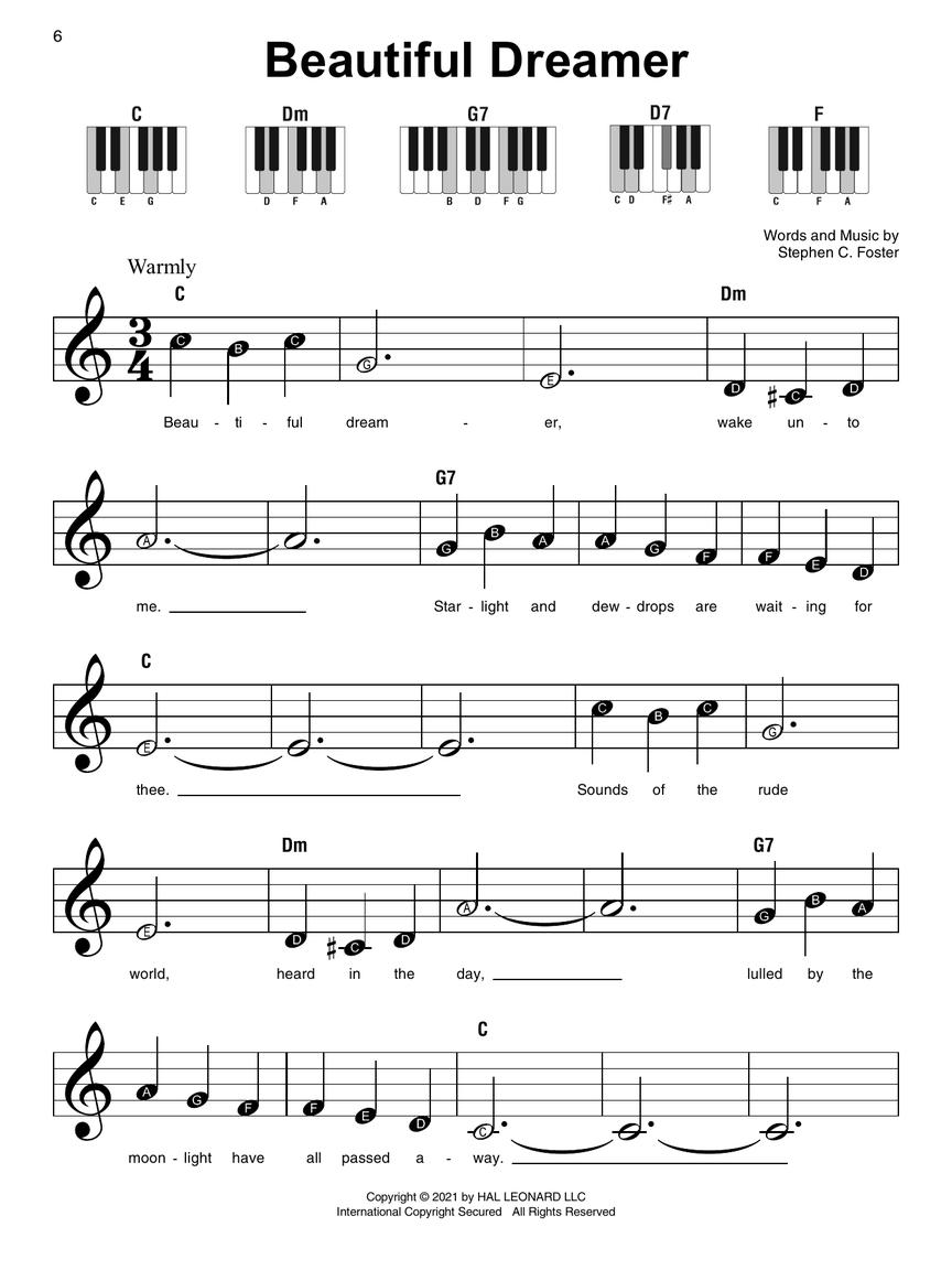 Peaceful Melodies - pro začátečníky hry na klavír