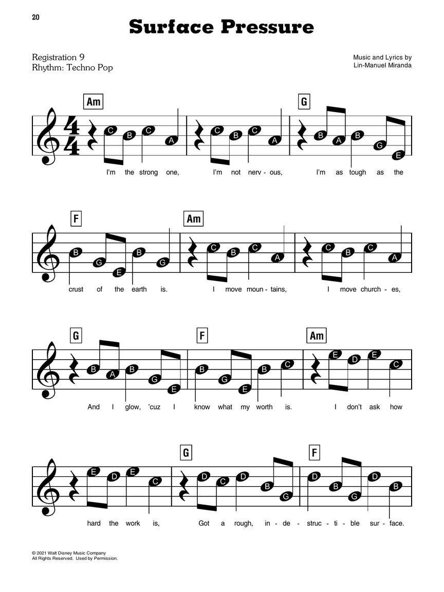 Encanto - noty pro sólový klavír