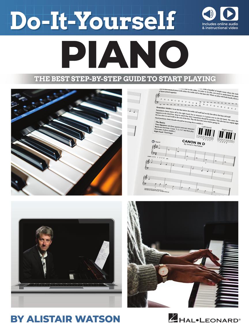 Do-It-Yourself Piano - Nejlepší průvodce krok za krokem, jak začít hrát na klavír