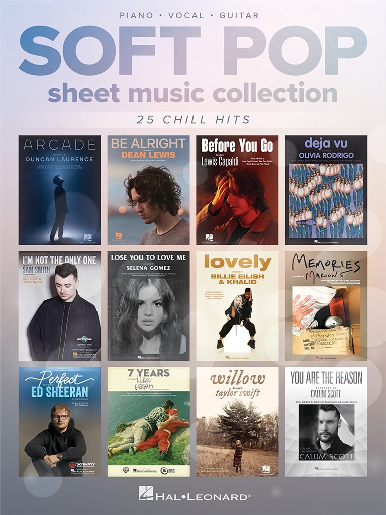 Soft Pop Sheet Music Collection - klavír, zpěv a kytara