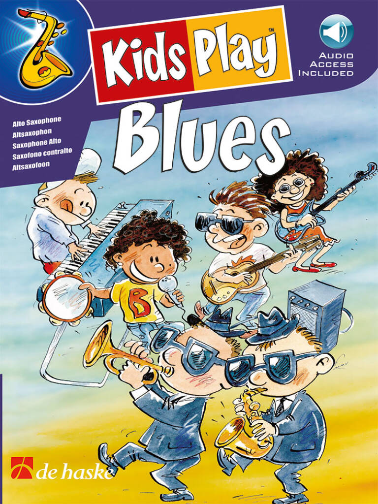 Kids Play Blues - 13 skladeb pro altový saxofon