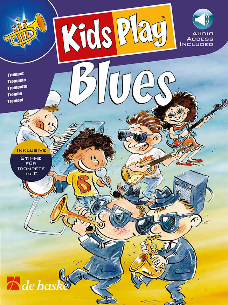 Kids Play Blues - 13 Bluesových skladeb pro trumpetu