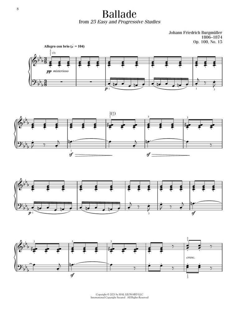 Intermediate Romantic Era Favorites - The Classical Piano Sheet Music Series - pro klavír