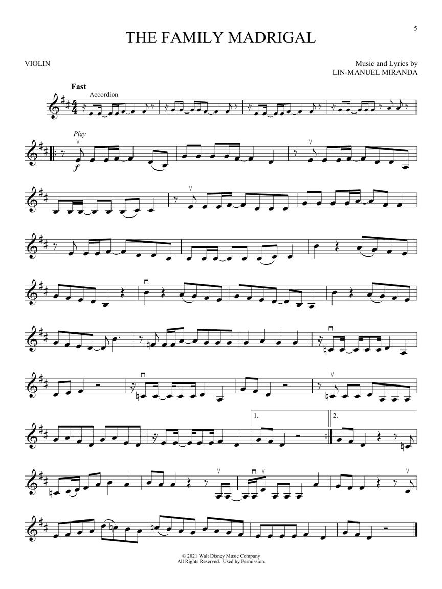 Encanto for Violin - filmové melodie pro housle
