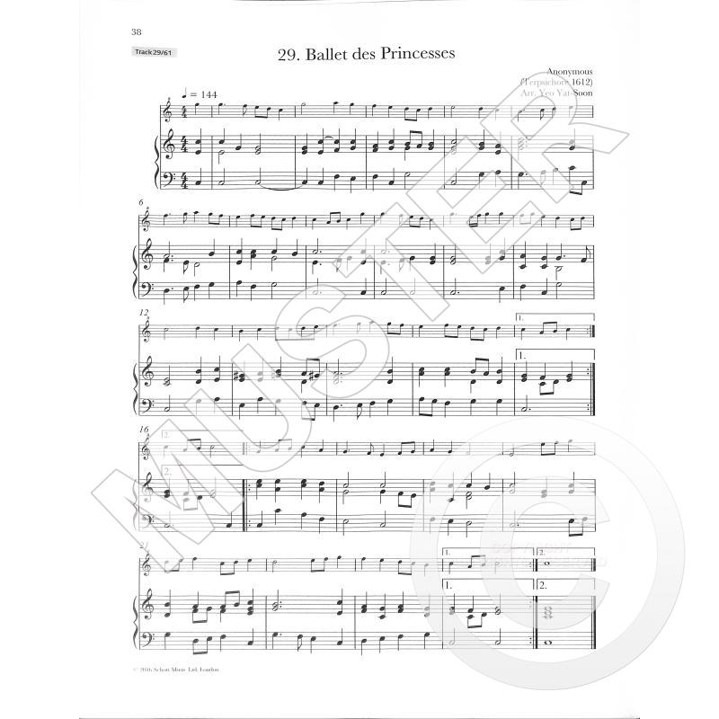 Renaissance Recorder Anthology 2 Band 2 - 32  kusů pro sopránovou flétnu a klavír