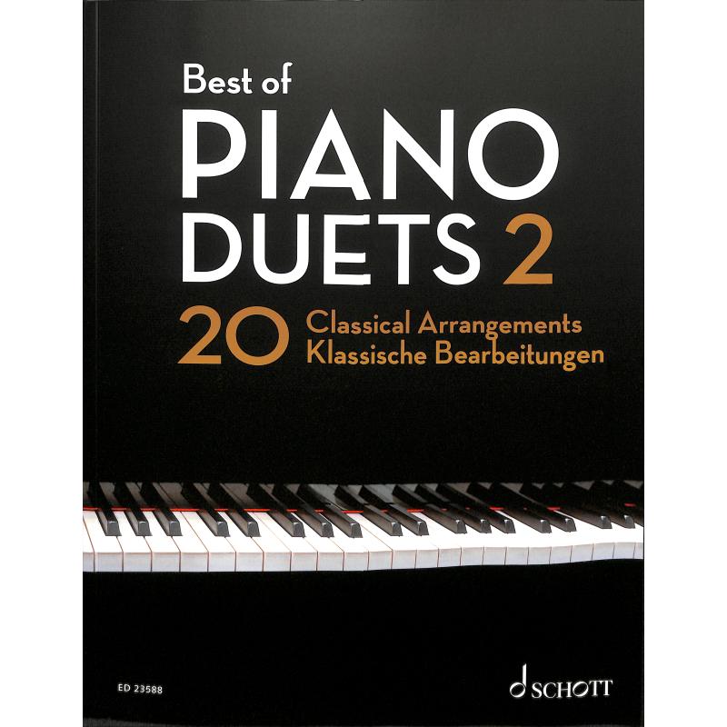 Best of Piano Duets 2 - 20 originálních skladeb pro čtyřruční klavír