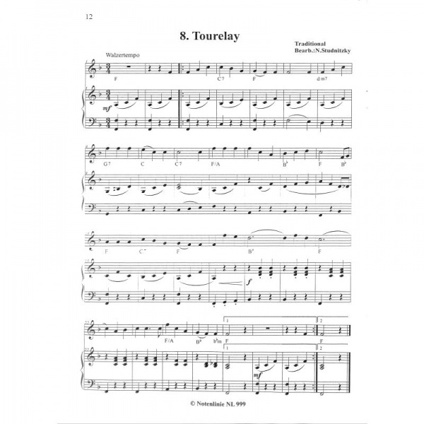 The irish piper - zobcovou flétnu/housle a klavír