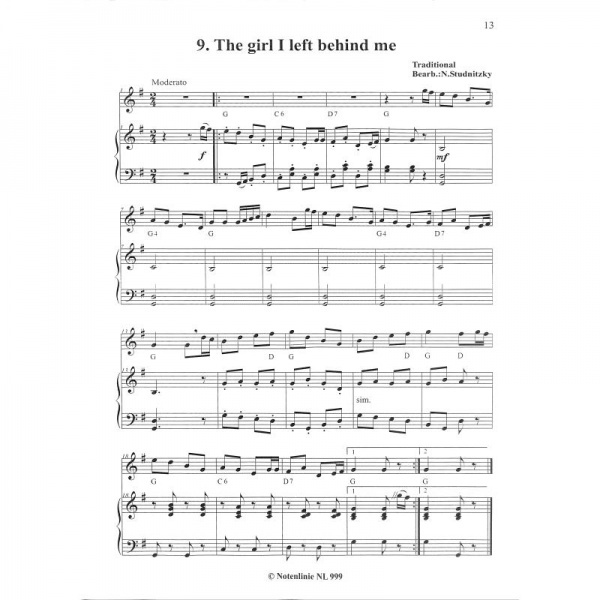 The irish piper - zobcovou flétnu/housle a klavír