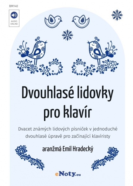 Dvouhlasé lidovky  pro klavír 1