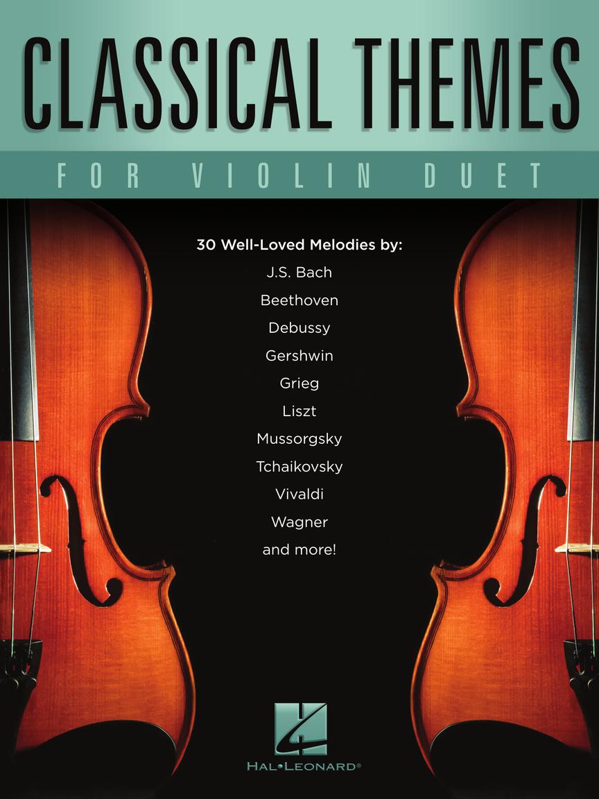 Classical Themes for Violin Duet - klasické melodie pro dvoje housle