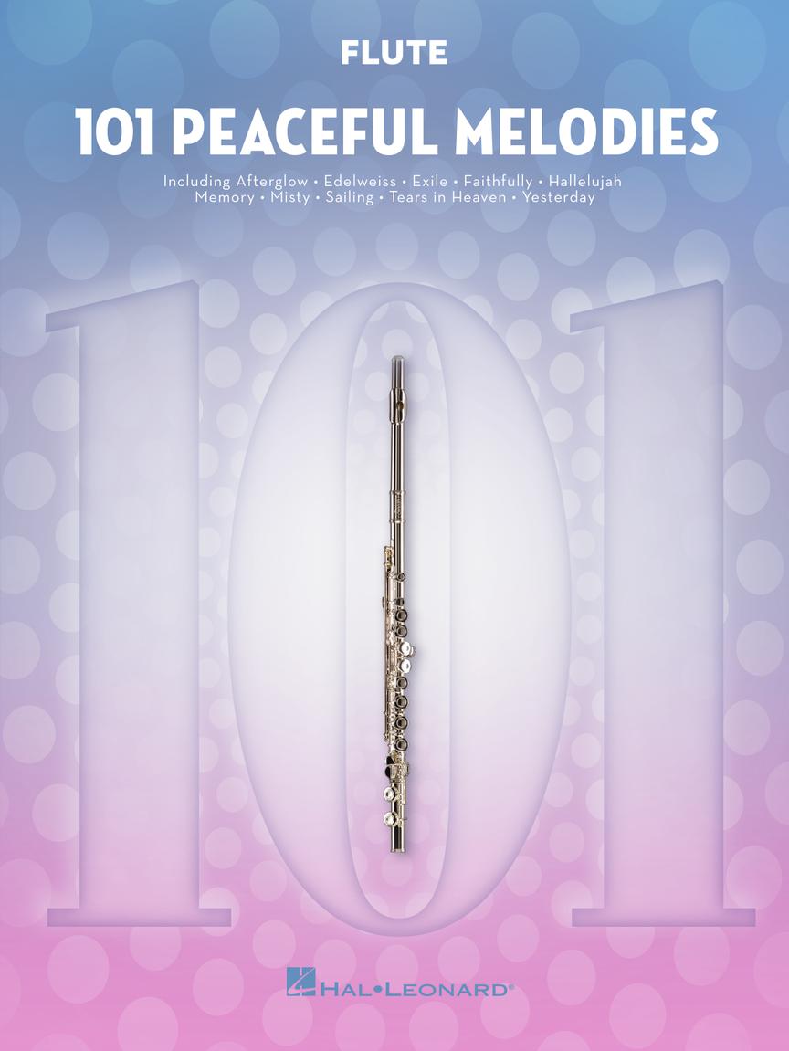 101 Peaceful Melodies - pro příčnou flétnu