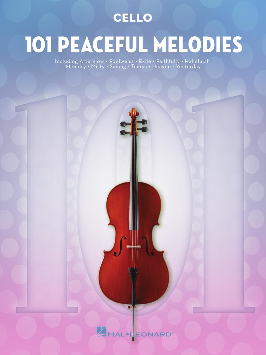 101 Peaceful Melodies - pro violoncello