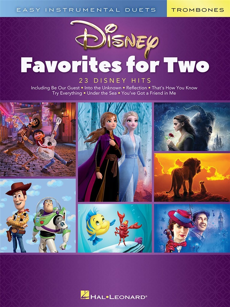 Disney Favorites for Two - Snadné dueta pro trombony