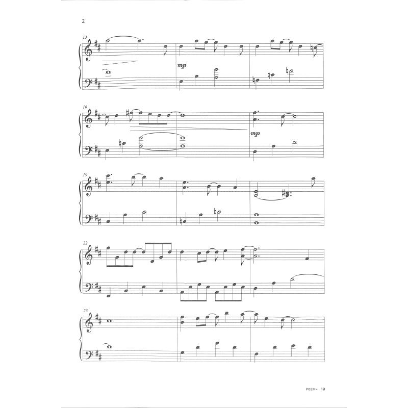 Yiruma The Best - jednoduchá úprava pro klavír