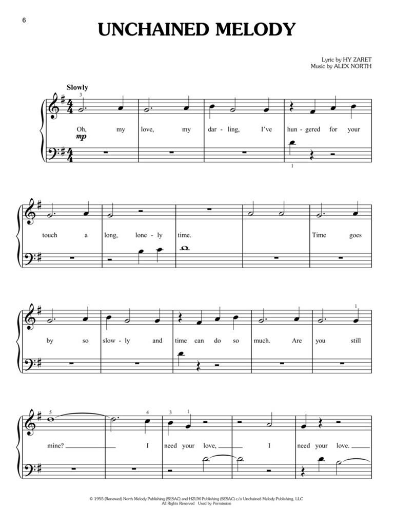 Sequential Pop Piano Songs - 24 oblíbených pečlivě vybraných a seřazených písní v pořadí podle obtížnosti
