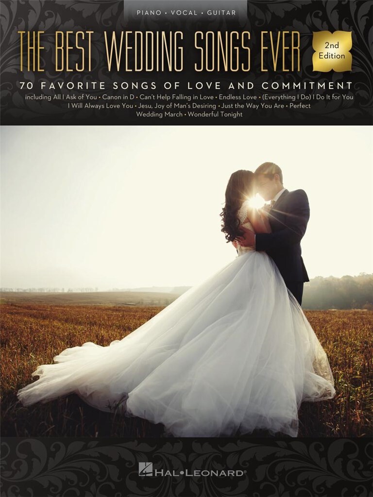 The Best Wedding Songs Ever - 2nd Edition - pro klavír, zpěv a kytara