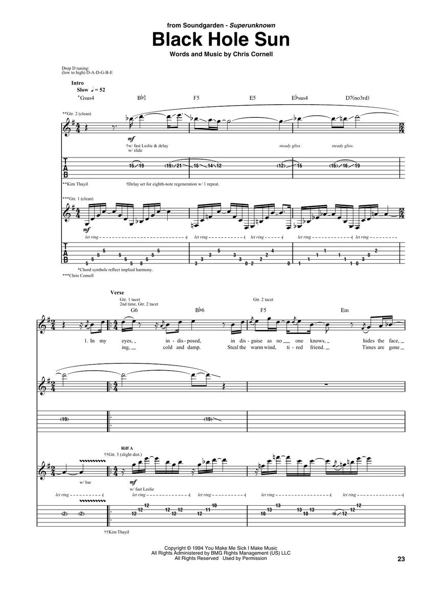 Alternative Rock Guitar Tab Anthology - pro kytaru s TAB