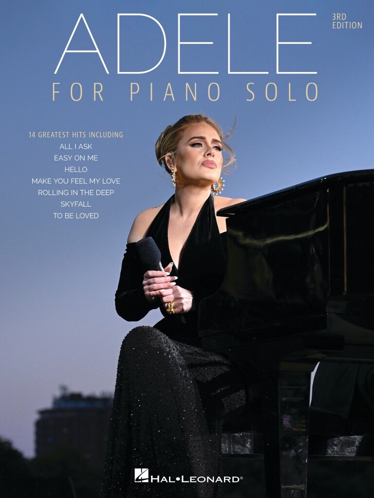 Adele for Piano Solo - 3rd Edition - pro klavír solo